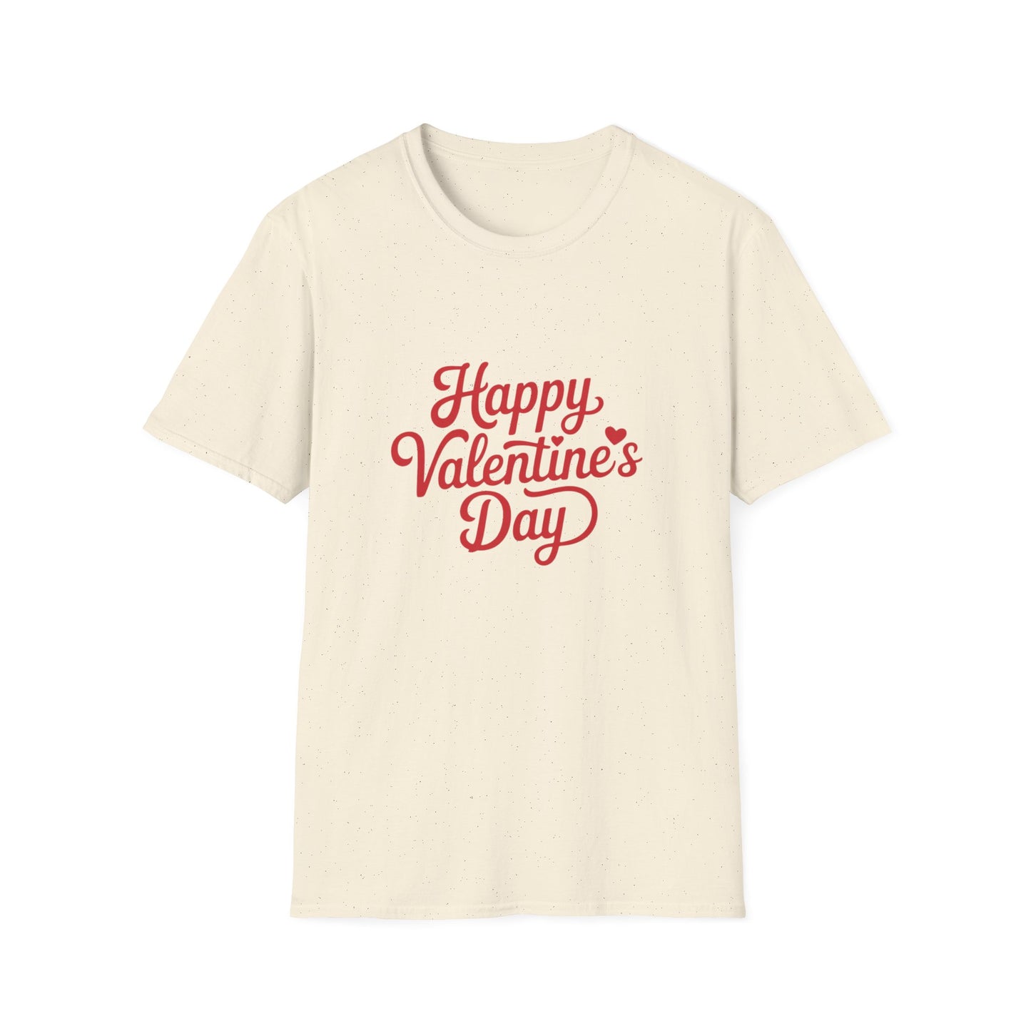 Sweet Happy Valentine's Day T-Shirt | Adorable Script Love Tee | Perfect Romantic Gift for Couples & Loved Ones | Express Your Love