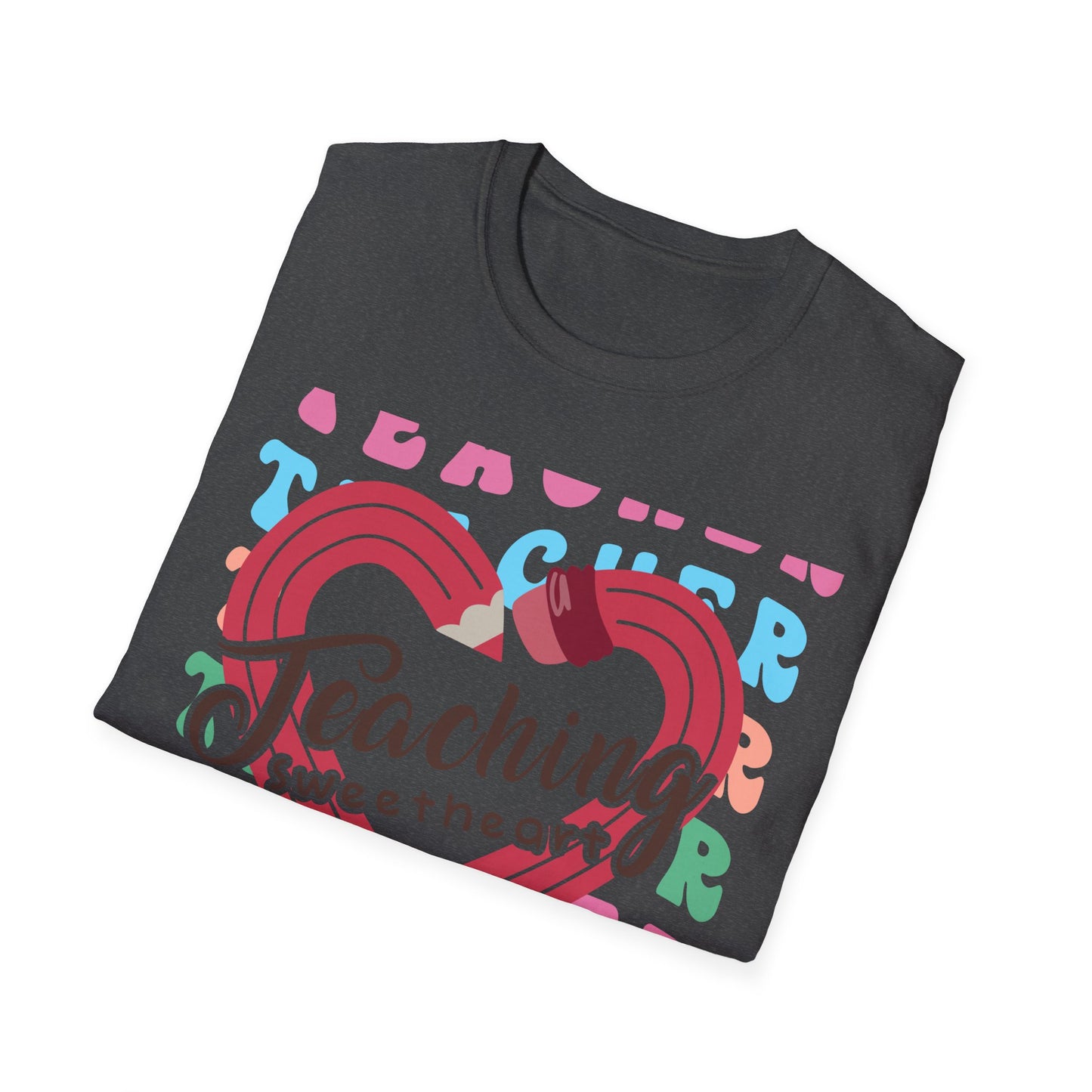 Groovy Teaching Sweetheart T-Shirt | Adorable Teacher Appreciation Tee | Perfect Gift for Educators & Mentors