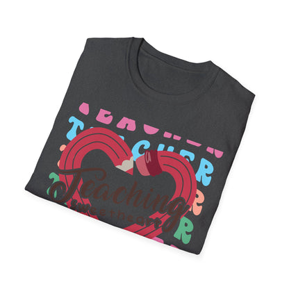 Groovy Teaching Sweetheart T-Shirt | Adorable Teacher Appreciation Tee | Perfect Gift for Educators & Mentors
