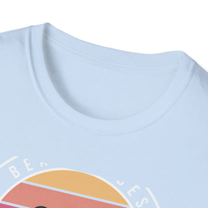 Epic Retro Sunset Hawaii Beach Vibes T-Shirt | Surfer Tropical Paradise Vacation Tee | Island Palm Tree Design Gift