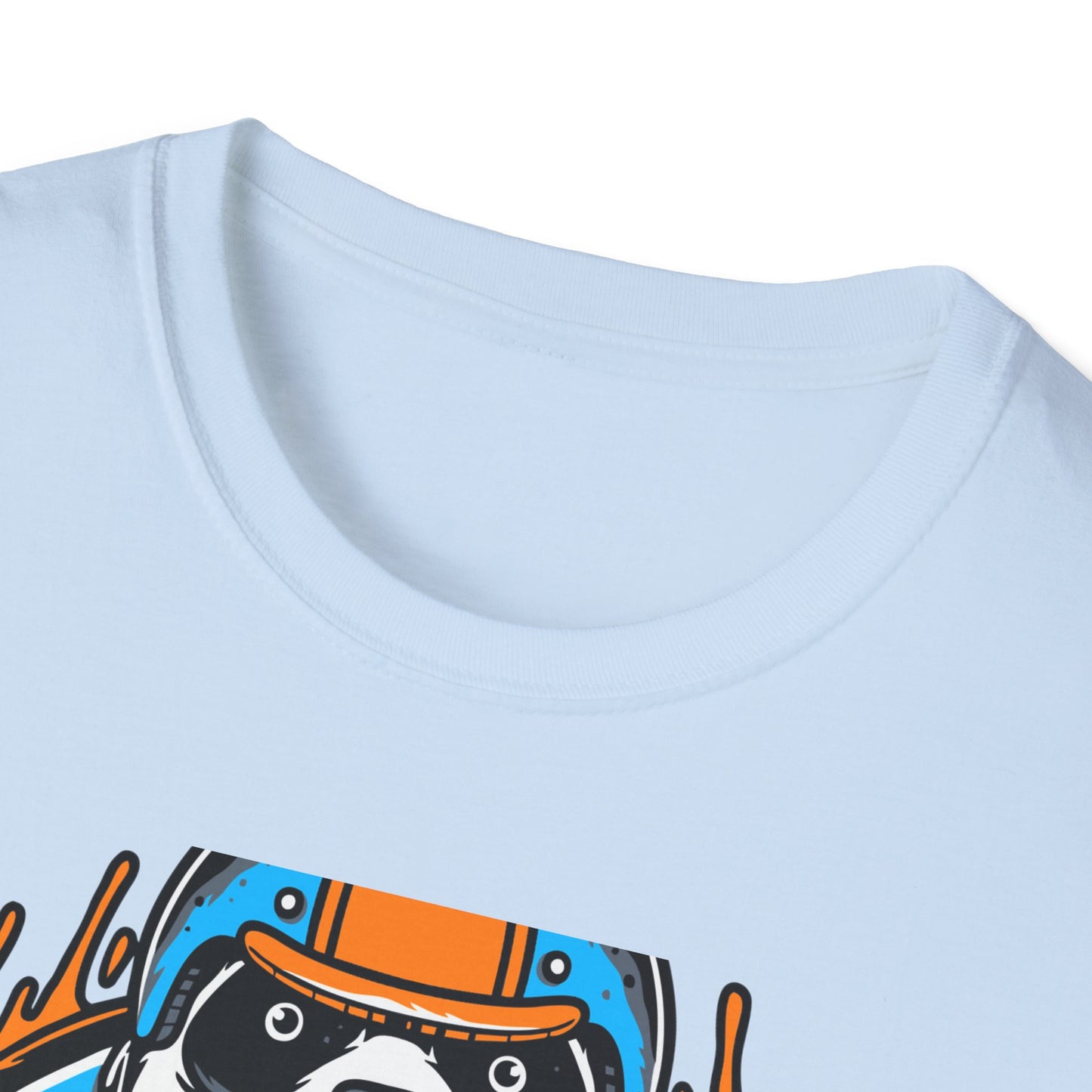 Epic Panda Biker T-Shirt! Cool Motorcycle Riding Animal Graphic Tee. Vibrant, Unique & Fun for Riders & Panda Lovers. Must-Have!
