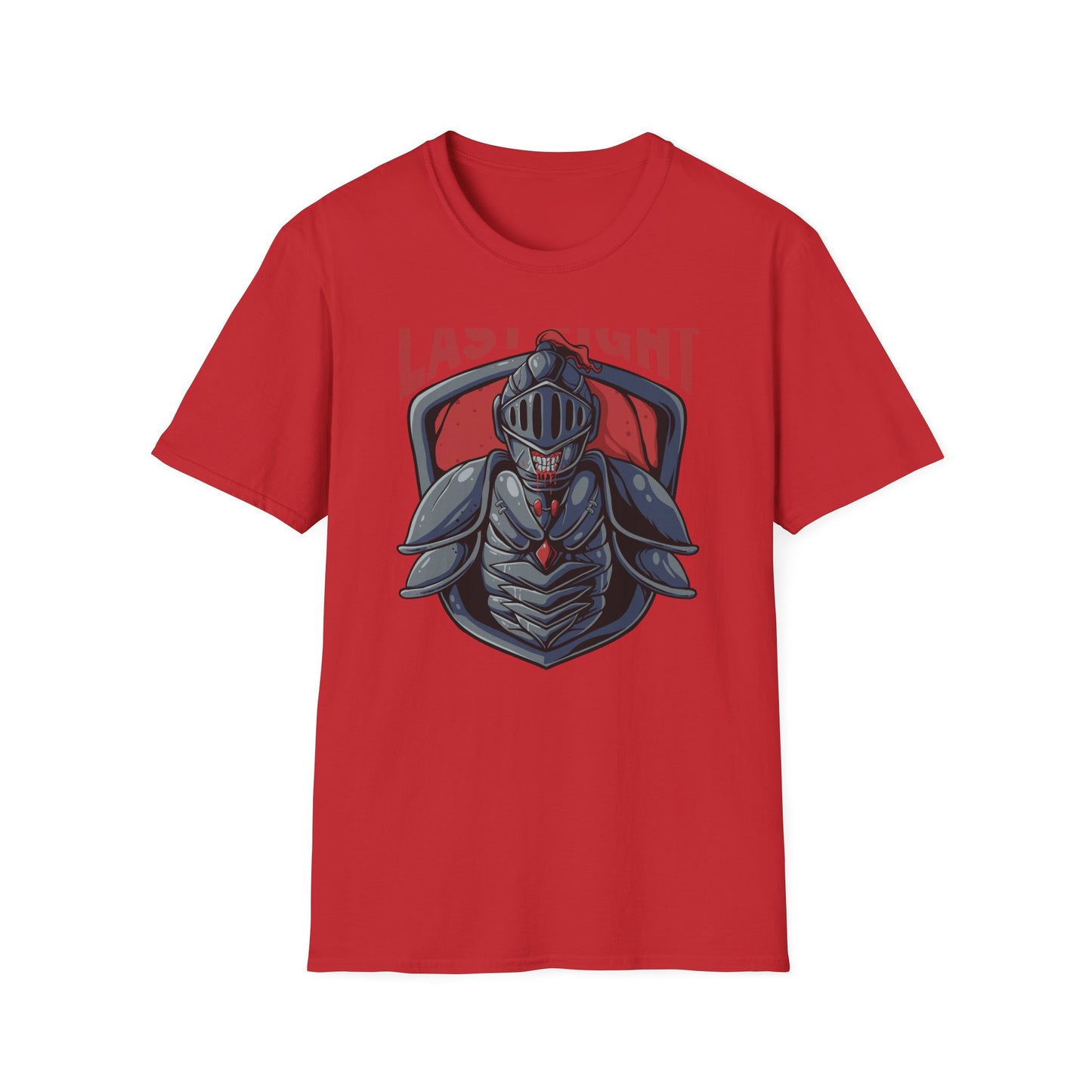 Epic Last Fight Undead Knight T-Shirt | Grim Medieval Warrior Battle Tee | Dark Fantasy Gaming Apparel