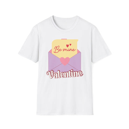 Charming 'Be Mine' Valentine T-Shirt | Adorable Love Letter Tee | Perfect Gift for Sweethearts & Couples | Romantic Apparel