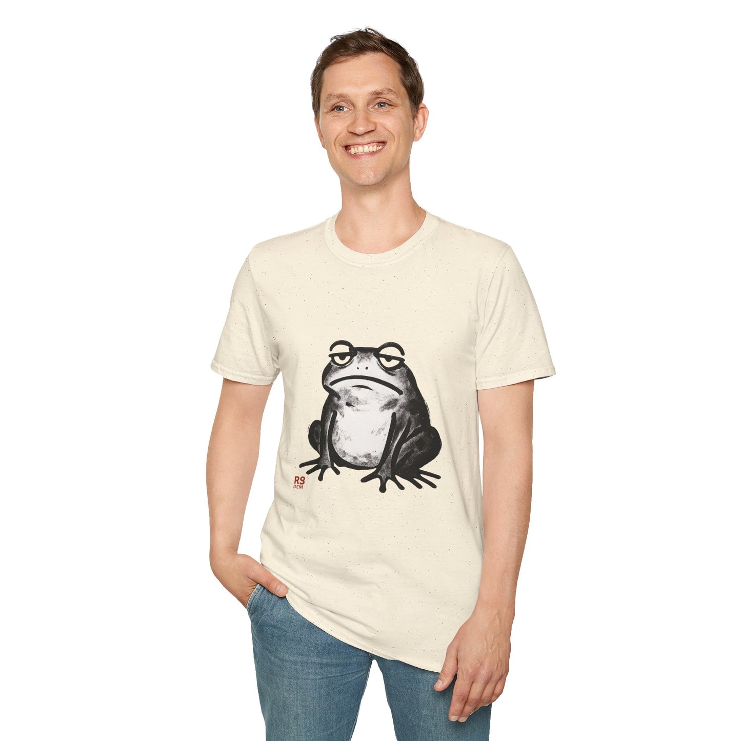 Existential Frog Stare Meme T-Shirt