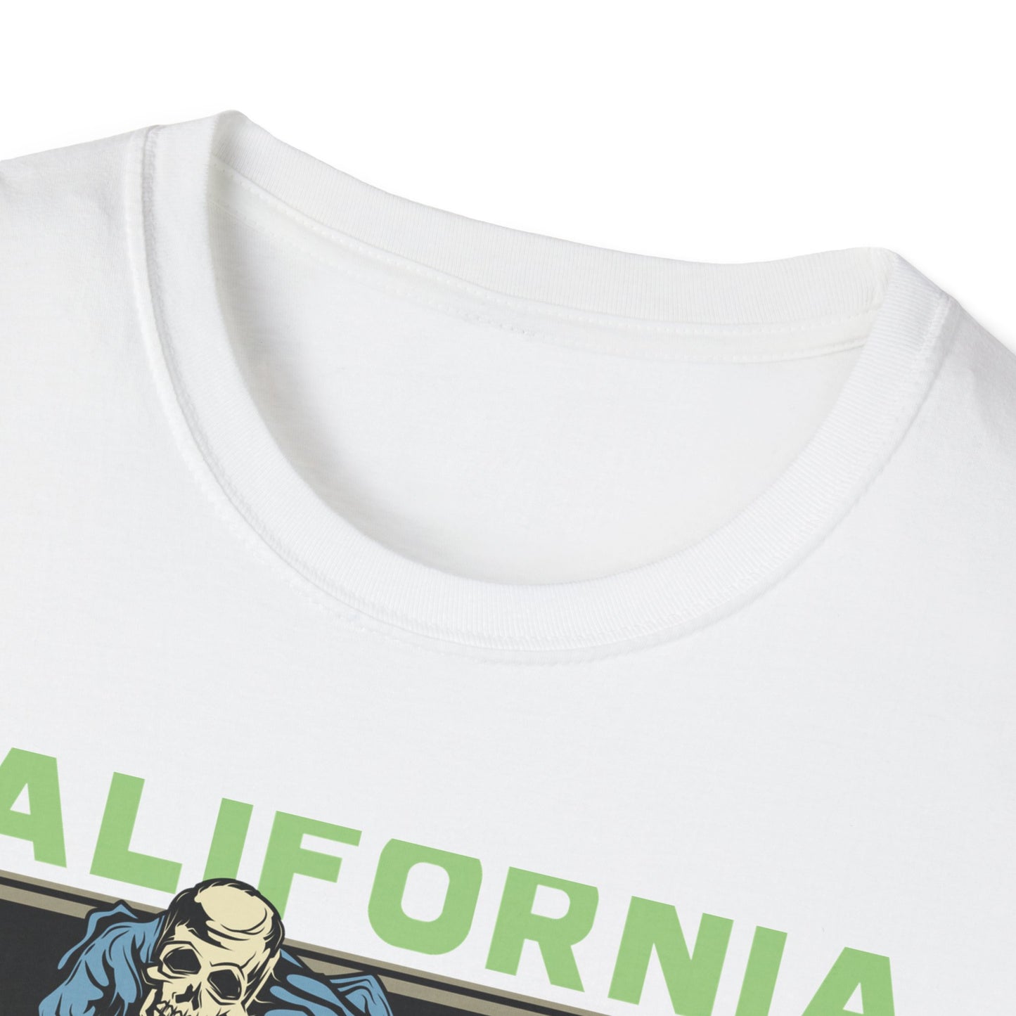 Rad Vintage California Skeleton Surfer T-Shirt - Ultimate Waves Paradise Tee