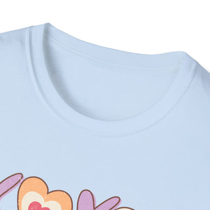 Sweet XOXO Kisses & Donuts T-Shirt | Adorable Retro Valentine's Love Tee Gift
