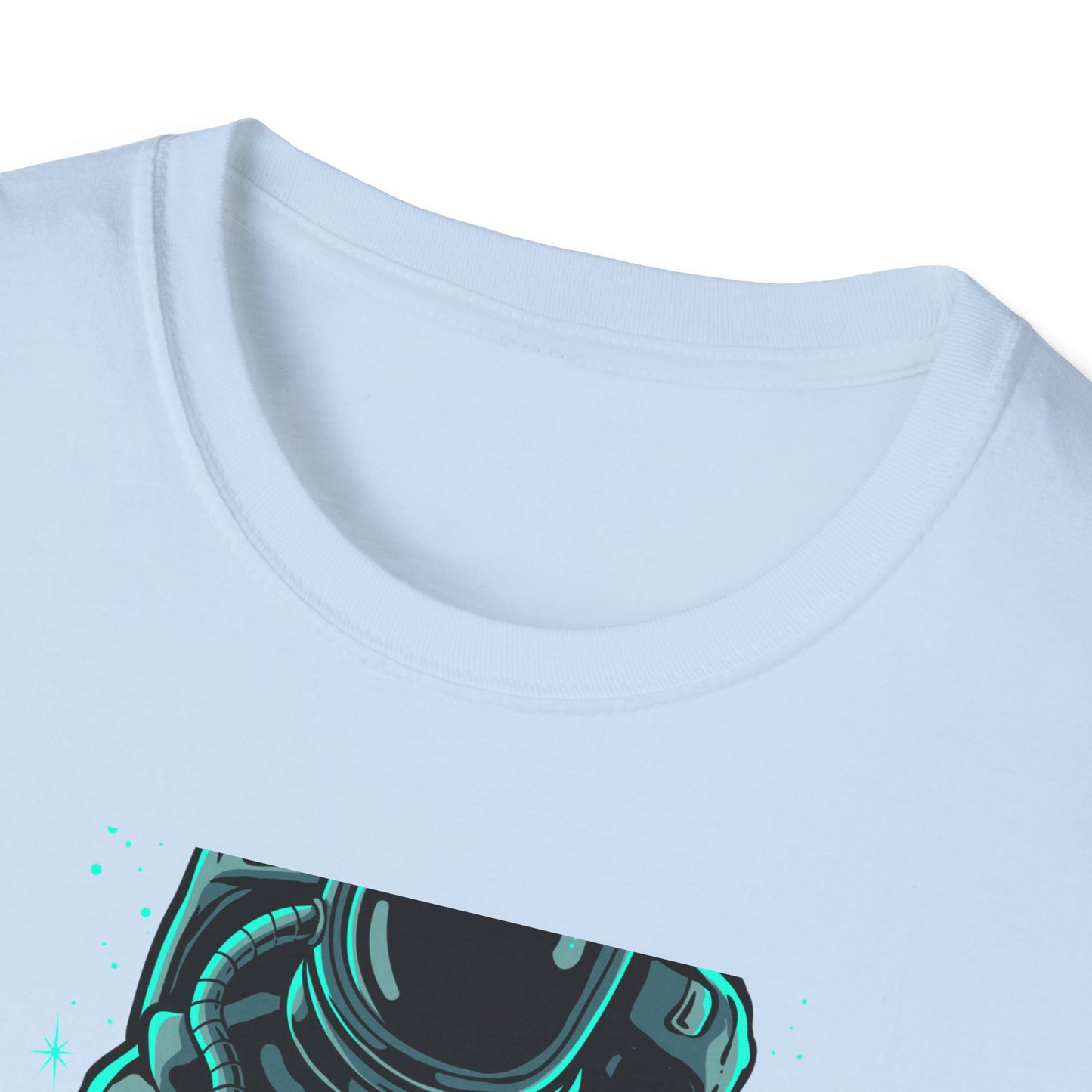 Epic Astronaut Ice Cream T-Shirt - Cool Galactic Space Explorer Tee for Sci-Fi Fans & Sweet Treat Lovers
