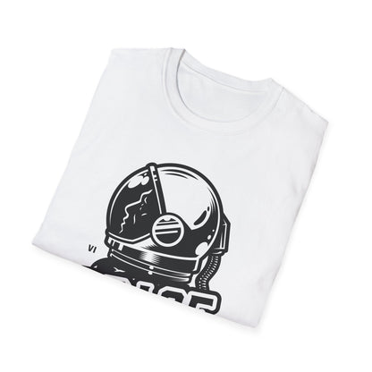 Retro Astronaut Helmet 'SPACE' T-Shirt | Vintage Space Explorer Tee for Sci-Fi Fans & Dreamers | Cool & Unique Graphic