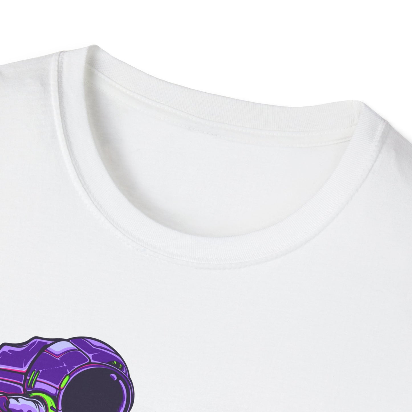 Vibrant Astronaut Surfing T-Shirt - Epic Space Wave Design for Sci-Fi & Surf Lovers | Unique Cosmic Apparel
