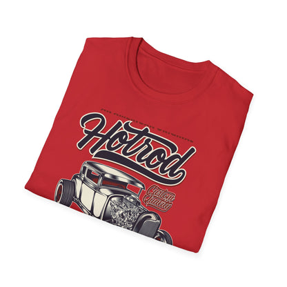 An American Original Hot Rod T-Shirt | Vintage Custom Car Enthusiast Tee with Genuine Quality Parts & Dirty Garage Style