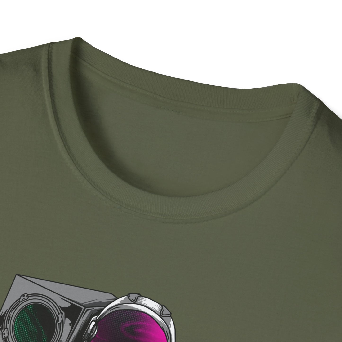 Cosmic Guitarist Astronaut T-Shirt | Electrifying Space Rocker Tee | Vibrant Sci-Fi Music Fan Gift