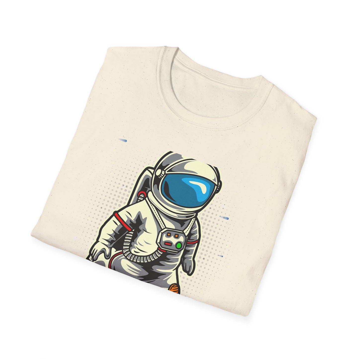 Epic Astronaut Moon Kick T-Shirt | Fun Space Soccer Fan Tee | Stellar Cosmic Explorer Gift for Kids & Adults