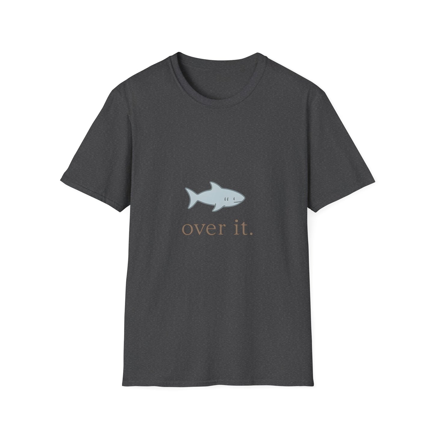 Over It. Minimal Shark Tee