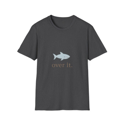 Over It. Minimal Shark Tee