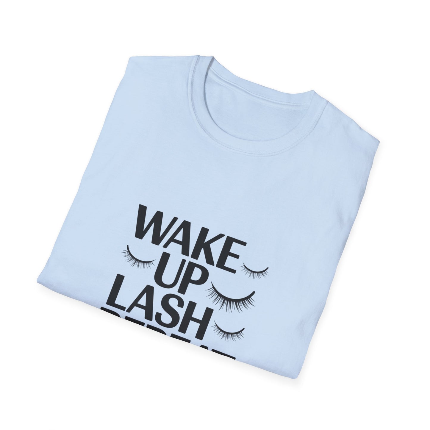 Fabulous Wake Up Lash Repeat T-Shirt - Essential Eyelash Enthusiast & Lash Tech Gift