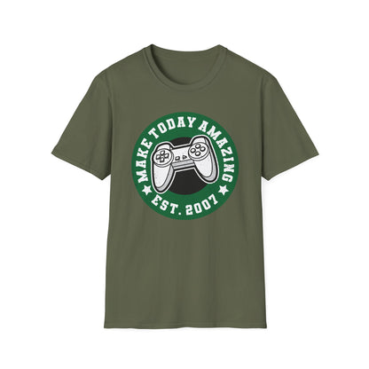 Make Today Amazing Gaming T-Shirt | Est. 2007 Retro Controller Tee - Awesome Gamer Gift for Video Game Fans