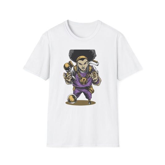 Dynamic Hip Hop DJ T-Shirt - Epic Urban Graffiti Artist Streetwear Graphic Tee | Music Culture