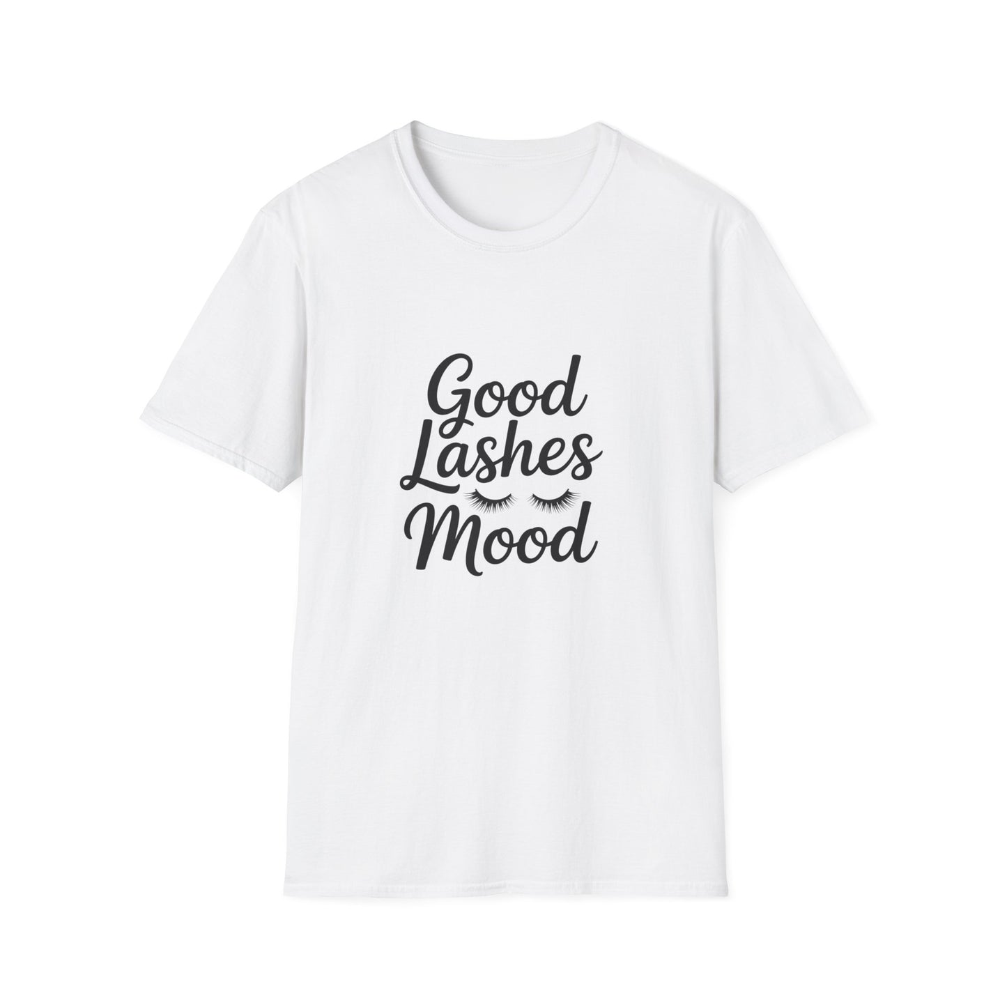 Good Lashes Mood T-Shirt - Fabulous Eyelash Beauty Tee for Makeup Lovers & Lash Artists | Chic Women's Comfy Top