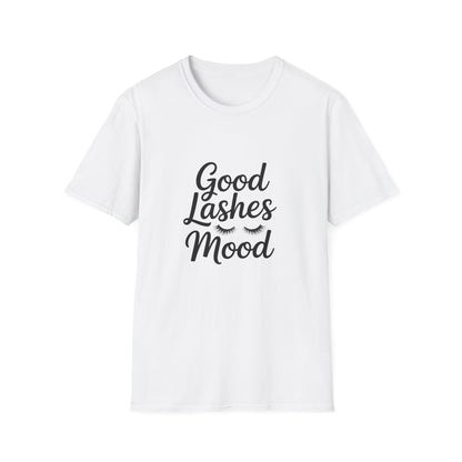 Good Lashes Mood T-Shirt - Fabulous Eyelash Beauty Tee for Makeup Lovers & Lash Artists | Chic Women's Comfy Top