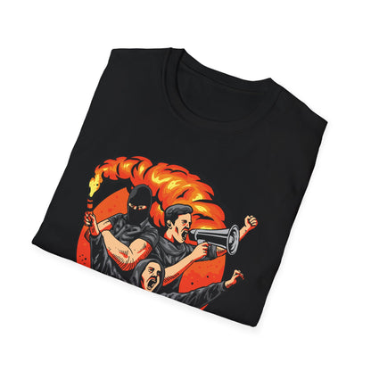 Bold Uprising Protest T-Shirt | Revolutionary Activism Tee | Ignite Change & Raise Your Voice | Freedom Fighter Apparel