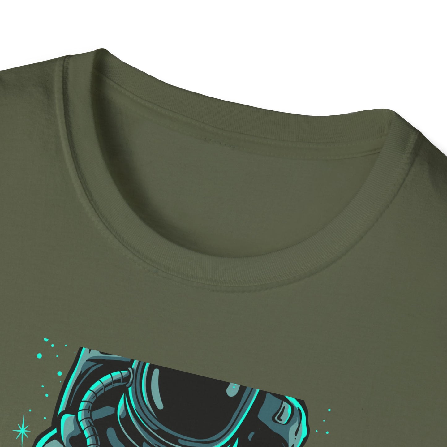 Epic Astronaut Ice Cream T-Shirt - Cool Galactic Space Explorer Tee for Sci-Fi Fans & Sweet Treat Lovers