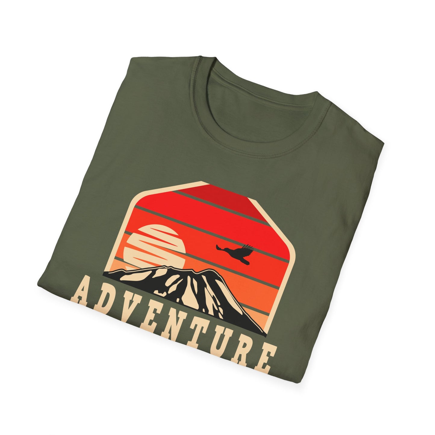 Epic Mountain Climbing Adventure T-Shirt | Vintage Sunset Hike Nature Tee | Explore & Conquer Gear Gift