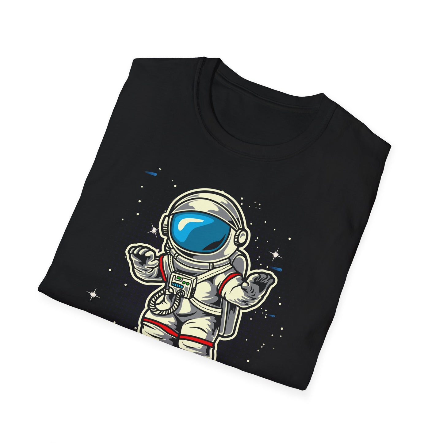 Radical Astronaut Skateboard T-Shirt | Awesome Space Skater Graphic Tee for Sci-Fi & Skate Fans | Unisex Stellar Design