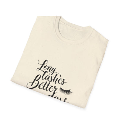 My Lashes My Life T-Shirt | Chic Eyelash Love Tee | Glam Beauty Statement Top for Lash Enthusiasts & Pros - Must-Have!