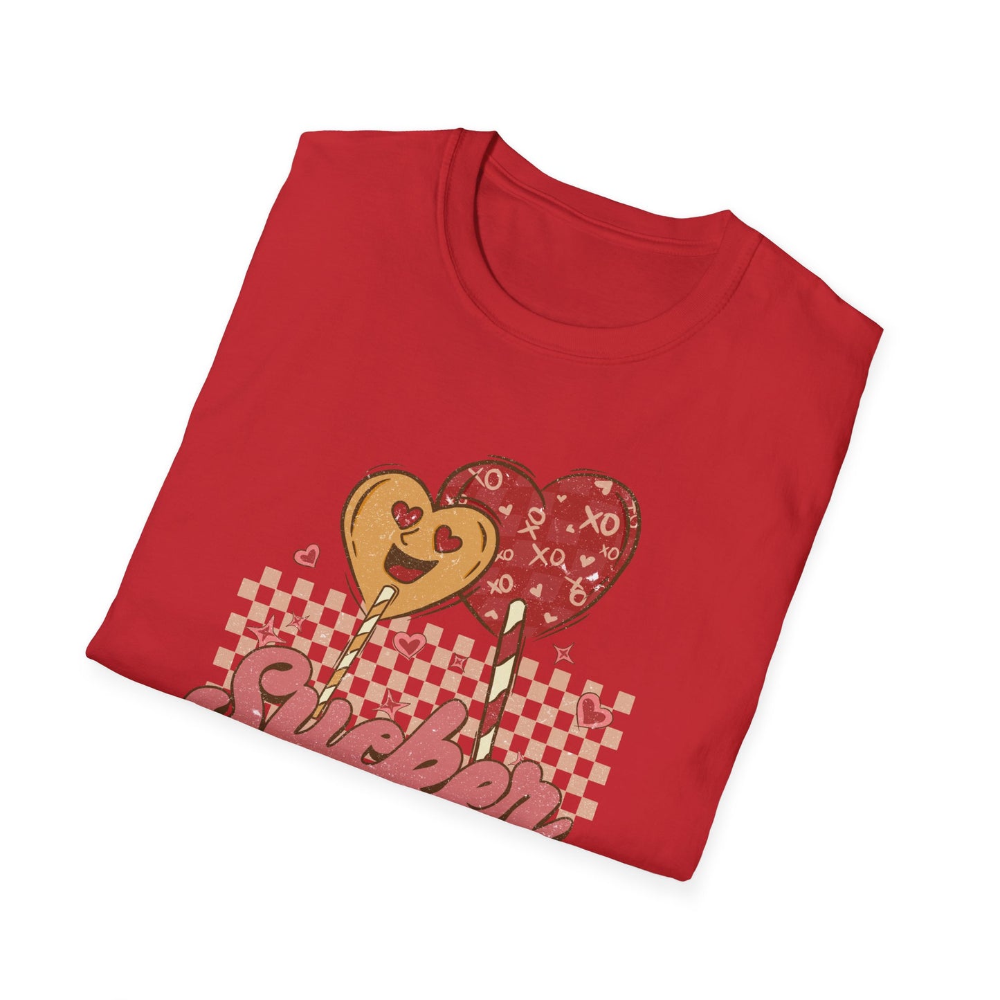 Sweet Sucker for You Retro Lollipop T-Shirt | Adorable Valentine's Day Love Tee Gift