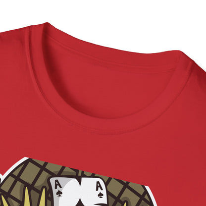 Born to Die Military Skull T-Shirt - Edgy Ace of Spades & Bullet Helmet Tee for Veterans, Bikers & Tattoo Lovers | Bold Statement Shirt