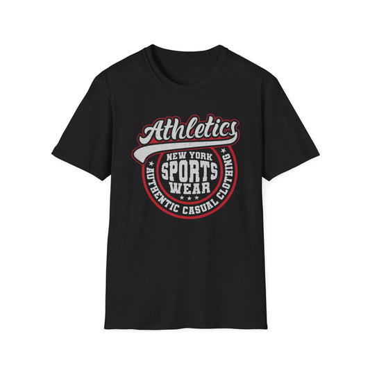 New York Athletics Vintage T-Shirt | Classic Sports Wear Tee for Men & Women | Authentic Urban Casual Style