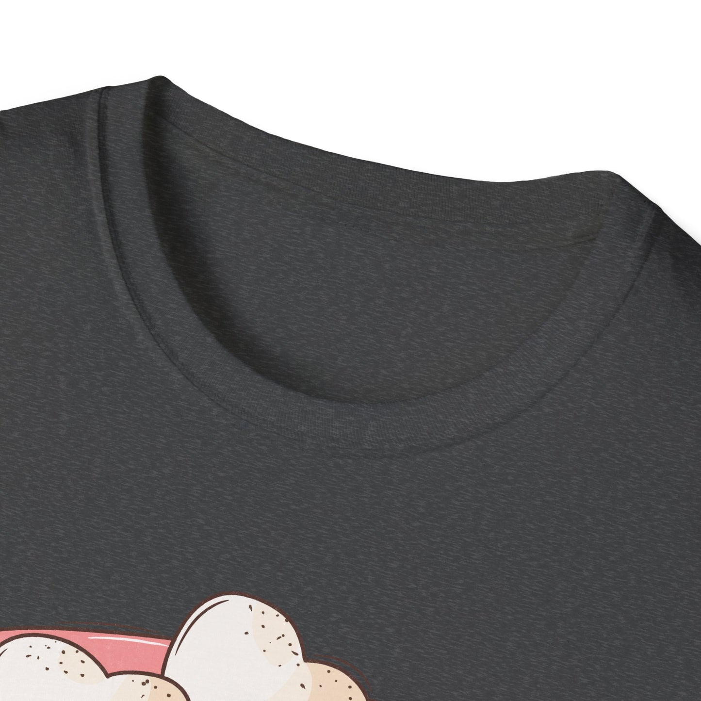 Sweet "All You Need Is Love" T-Shirt | Retro Hot Chocolate Mug with Heart Marshmallows | Adorable Valentine's Day & Cozy Love Tee
