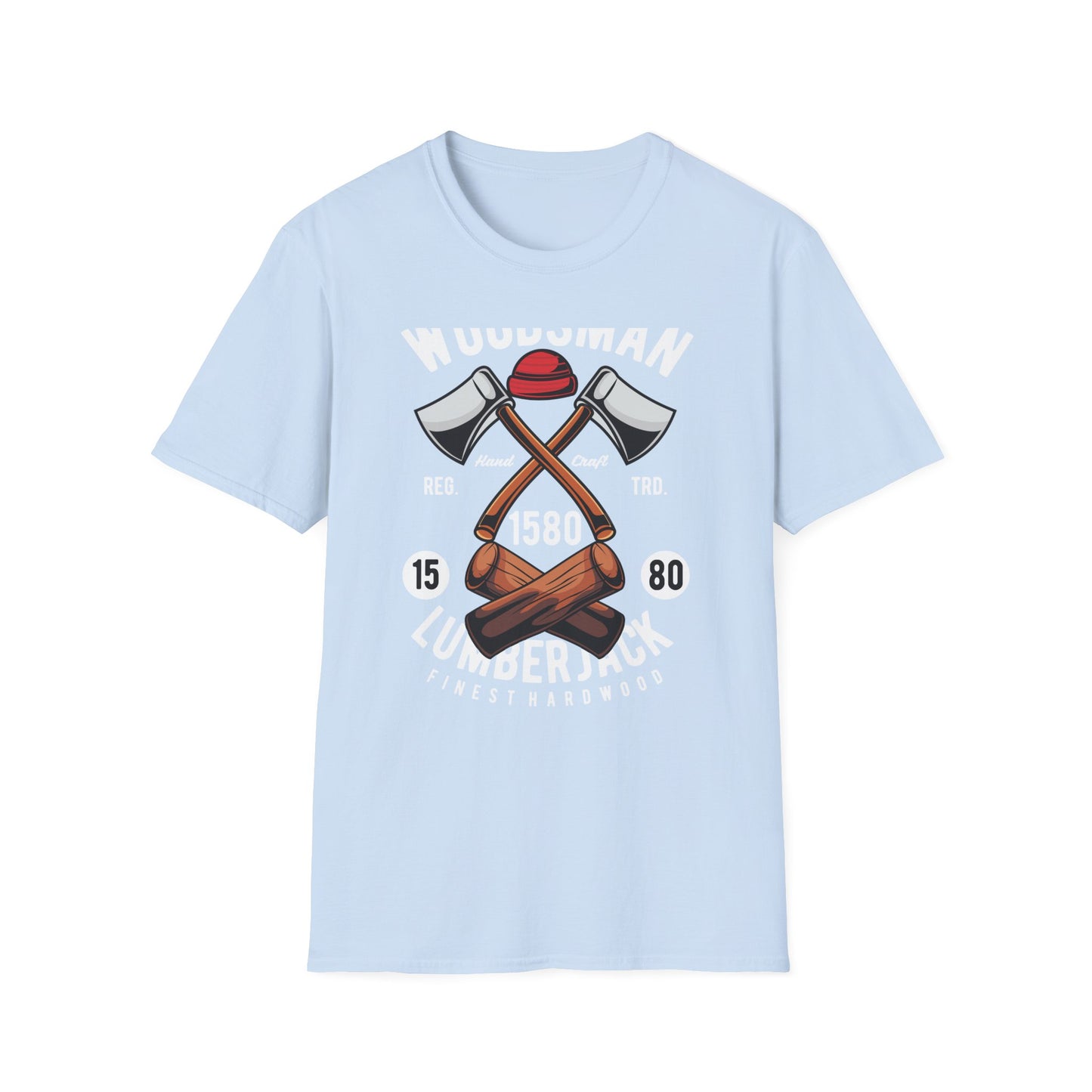 Ultimate Lumberjack T-Shirt | Authentic Woodsman Axes & Logs Vintage Tee | Rustic Outdoor Apparel Gift