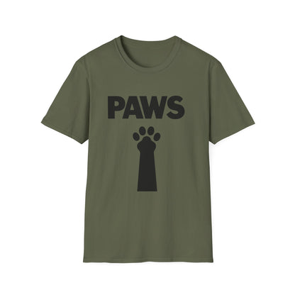 PAWS Cat Lover Minimal Tee