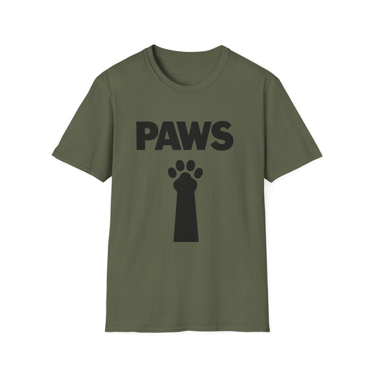 PAWS Cat Lover Minimal Tee