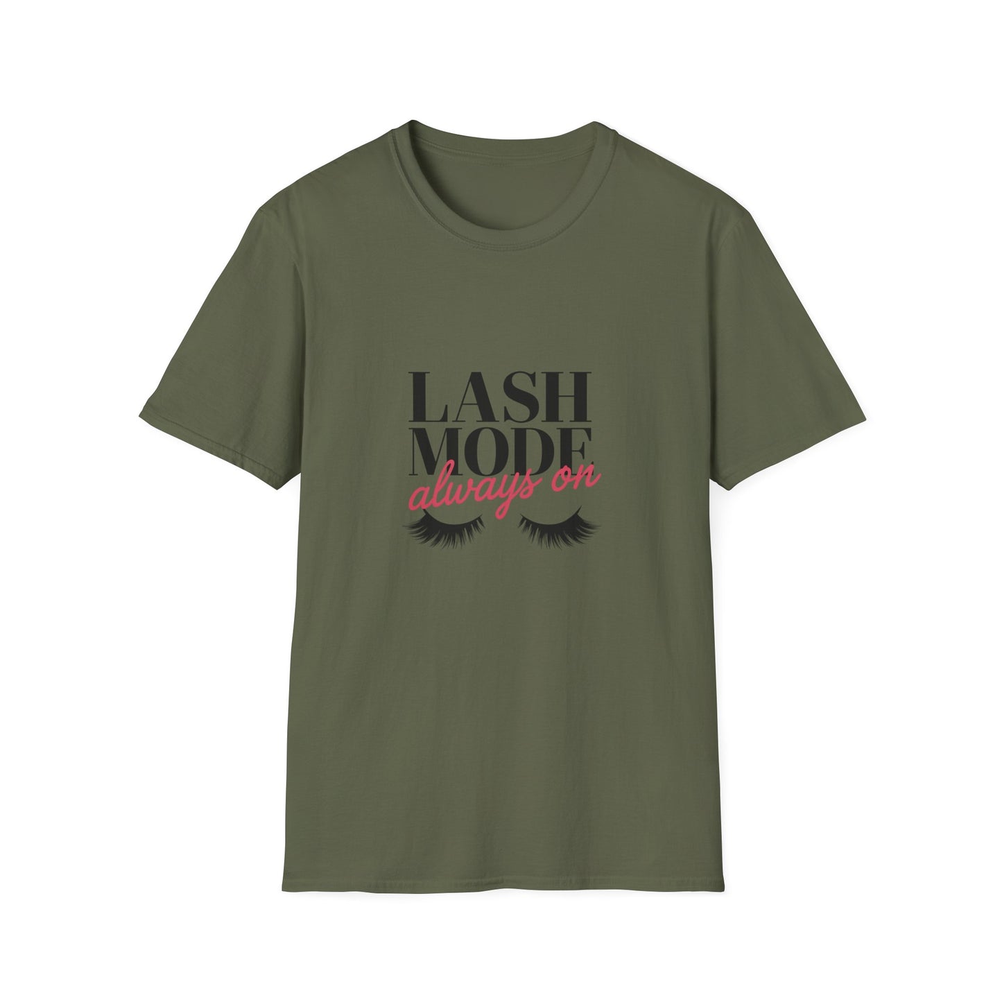 Fabulous 'Lash Always On' T-Shirt | Glam Beauty Lover Tee | Chic Makeup Artist Gift | Effortlessly Stylish Apparel