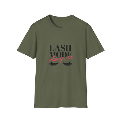 Fabulous 'Lash Always On' T-Shirt | Glam Beauty Lover Tee | Chic Makeup Artist Gift | Effortlessly Stylish Apparel