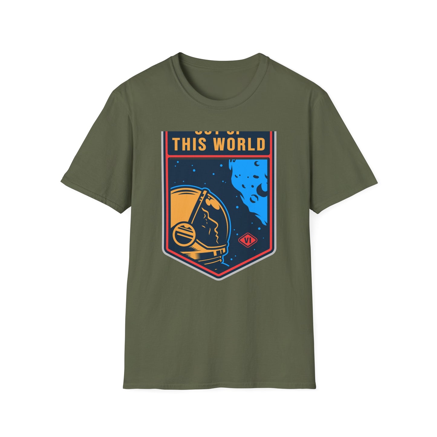 Epic "Out of This World" Astronaut T-Shirt | Retro Space Explorer Tee | Stellar Sci-Fi Adventure Gift