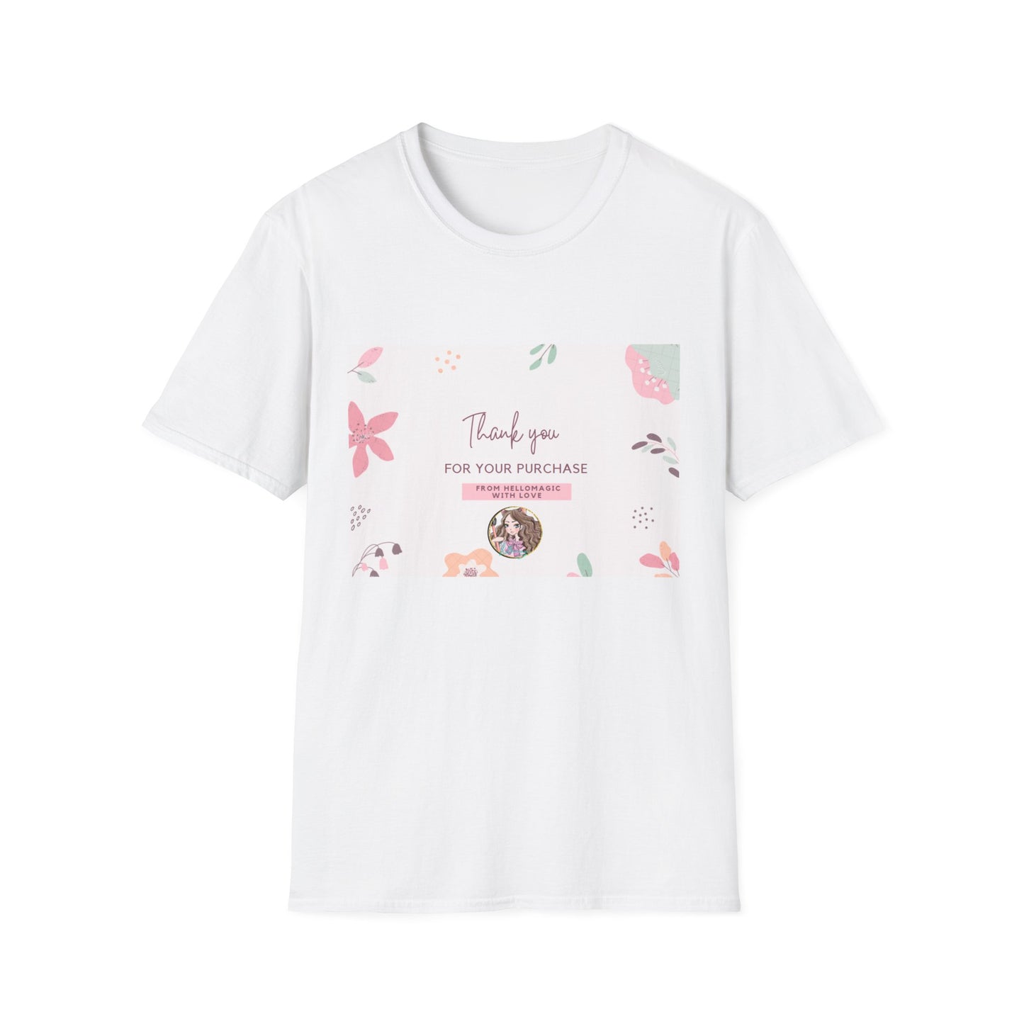 Enchanting Anime Girl T-Shirt - Kawaii Magical Artist Cat Ear Tee for Women & Teens | Sparkle & Dreamy Aesthetic Fashion Gift