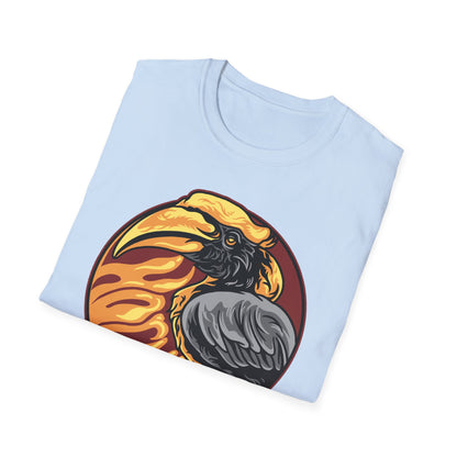 Vibrant Hornbill T-Shirt | Exotic Bird Graphic Tee | Bold Wildlife Apparel for Nature Lovers & Tropical Style