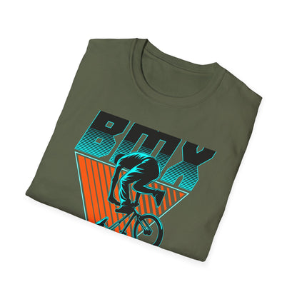 Epic BMX Rider Stunt T-Shirt | Dynamic Freestyle Biking Graphic Tee for Extreme Sports Fans & Cyclists