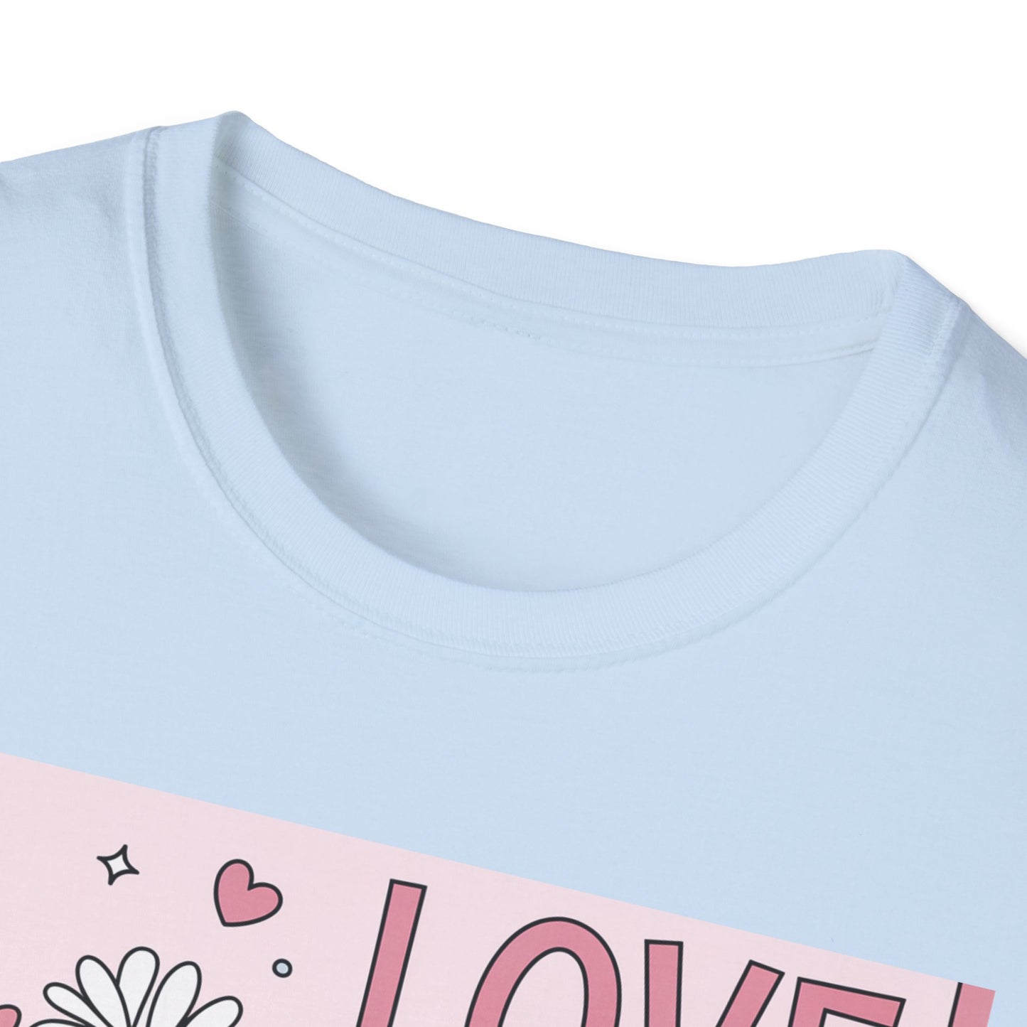 Love You Forever Floral T-Shirt | Romantic Valentine's Day Tee | Sweet Anniversary Gift for Her