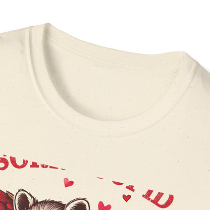 Hilarious Feral Raccoon Cupid T-Shirt | Anti-Valentine's Day Sarcastic Tee | Unique Funny Gift for Animal Lovers
