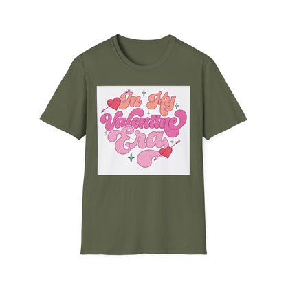Adorable "In My Valentine Era" T-Shirt | Retro Groovy Love Heart Tee for Women & Girls | Trendy Valentine's Day Gift