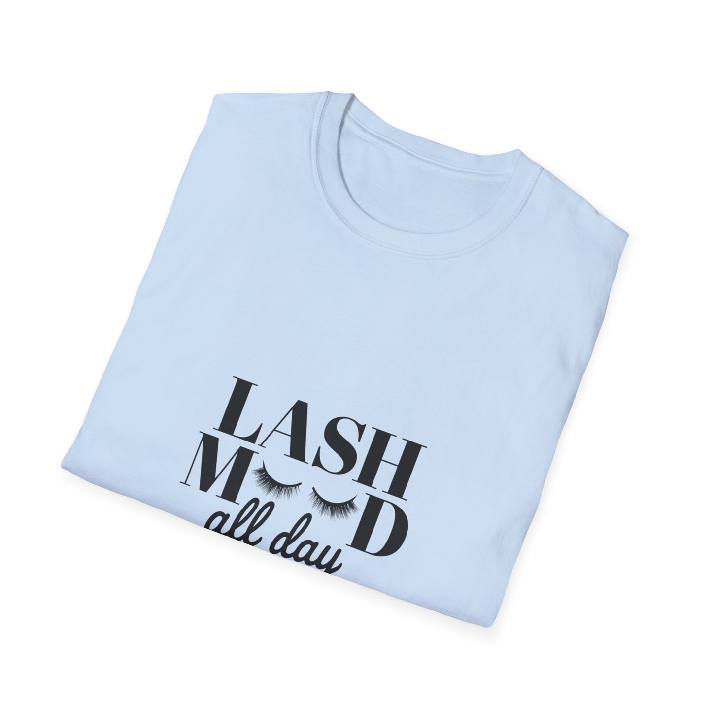 Chic Lash Addict T-Shirt - Trendy Eyelash Lover & Makeup Artist Tee | Glam Beauty Fashion Gift for Her