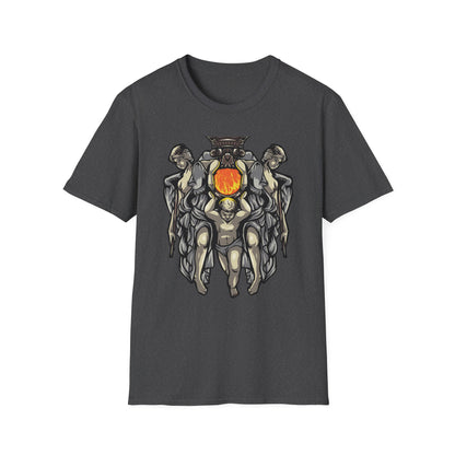 Majestic Divine Sun Bearer T-Shirt | Regal Classical Art Tee | Unique Statement Graphic for Art Lovers & Seekers of Power