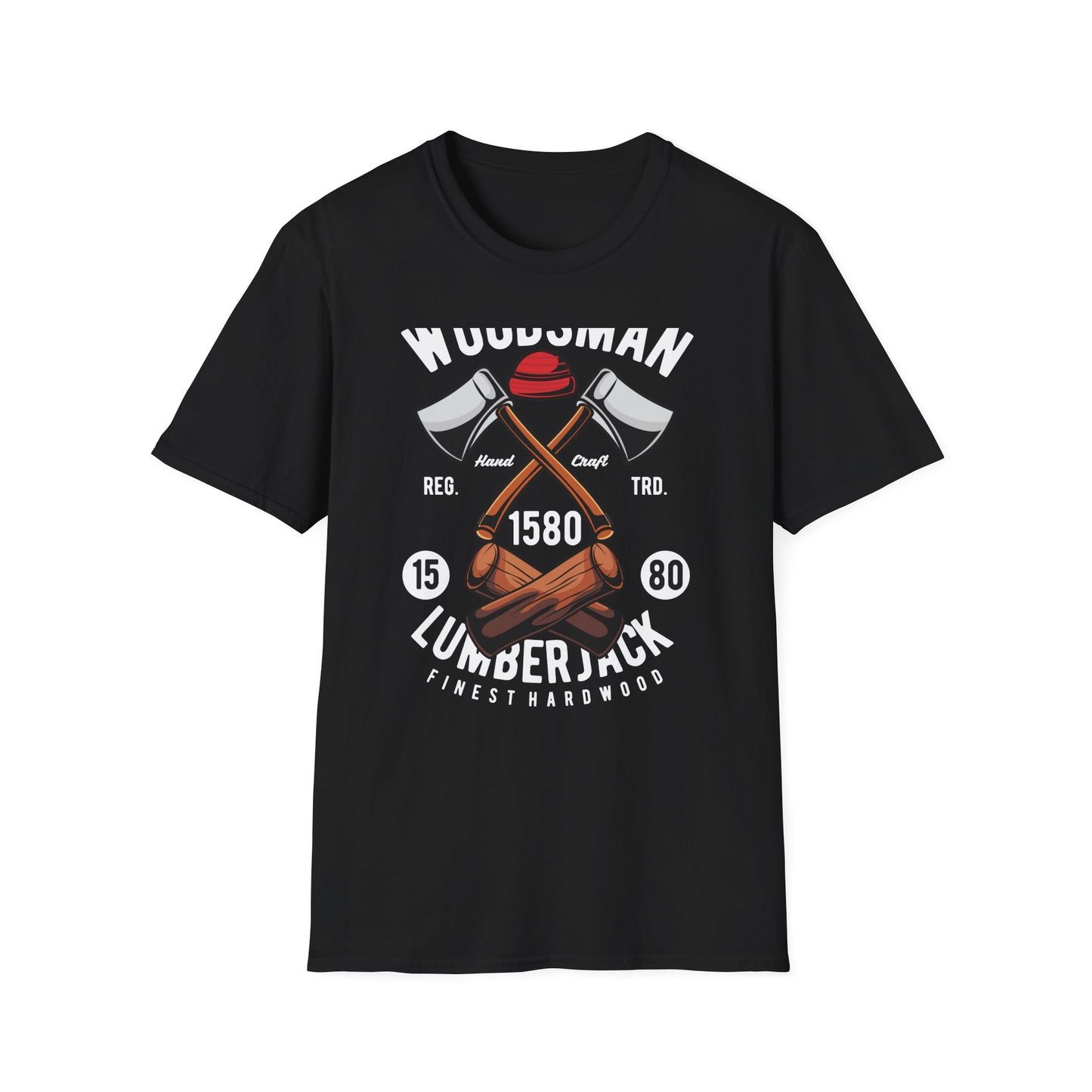Ultimate Lumberjack T-Shirt | Authentic Woodsman Axes & Logs Vintage Tee | Rustic Outdoor Apparel Gift