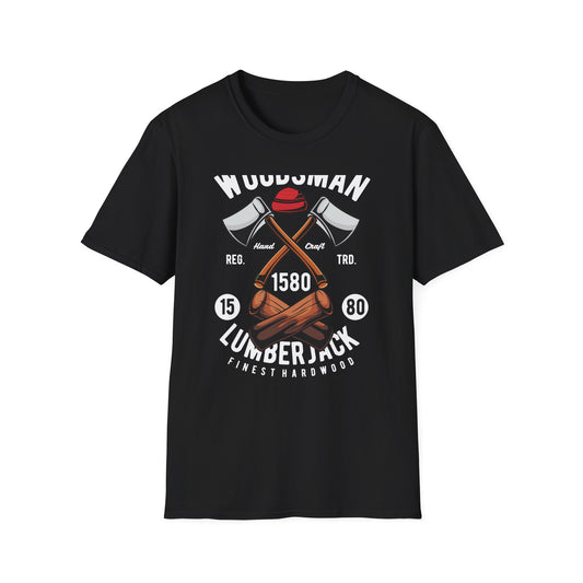 Ultimate Lumberjack T-Shirt | Authentic Woodsman Axes & Logs Vintage Tee | Rustic Outdoor Apparel Gift