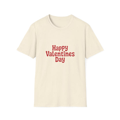 Groovy Happy Valentines Day T-Shirt | Retro Heart Love Tee Gift for Sweethearts & Couples | Cute Romantic Valentine's Shirt