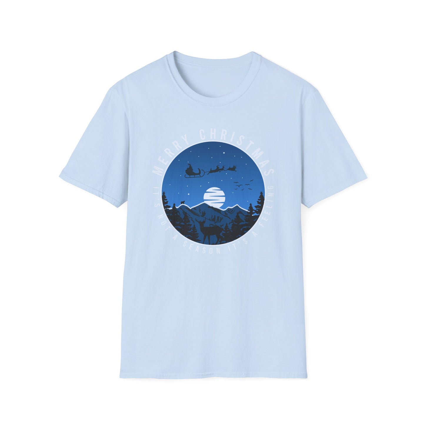 Magical Christmas Feeling T-Shirt | Santa, Reindeer & Winter Wonderland Tee | Festive Holiday Gift | Unique Nature Design